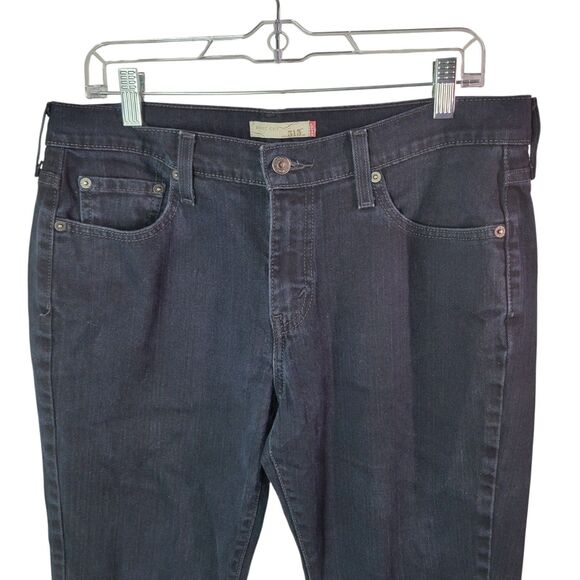 Levi's 515 Womens Size 12 Black Solid Boot Cut Jeans - Picture 3 of 11